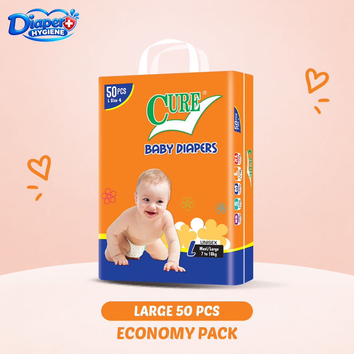 Cure Economy Baby Diaper | Affordable Baby Diapers