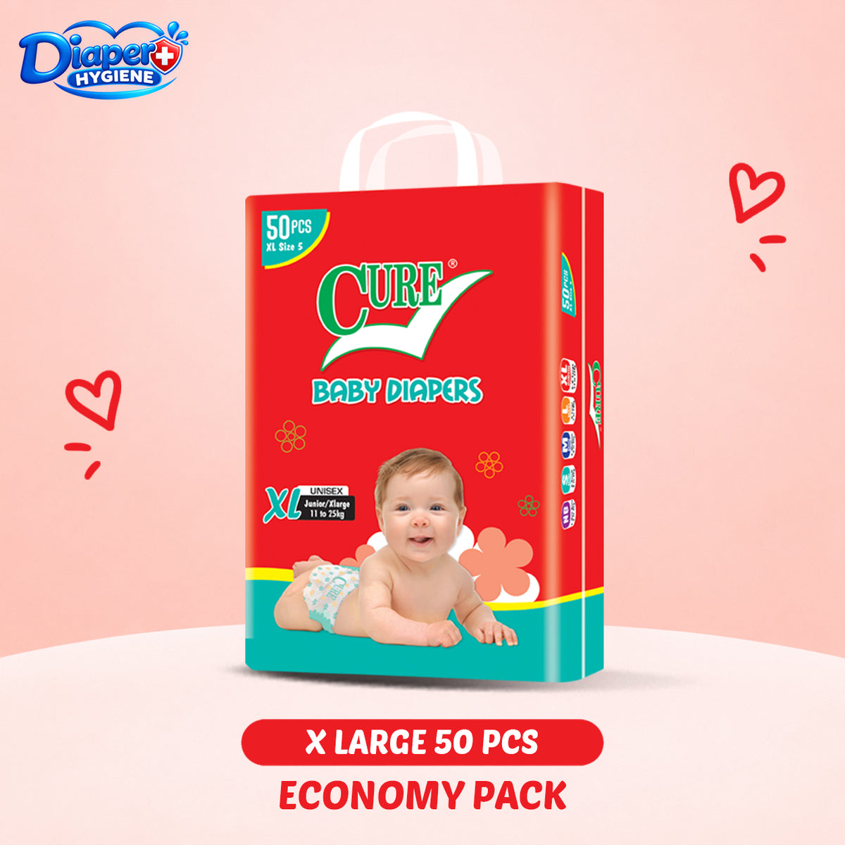 Cure Economy Baby Diaper | Affordable Baby Diapers