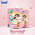 Cure Saver Baby Diaper Pack of 2 | Affordable & Comfortable Diapers