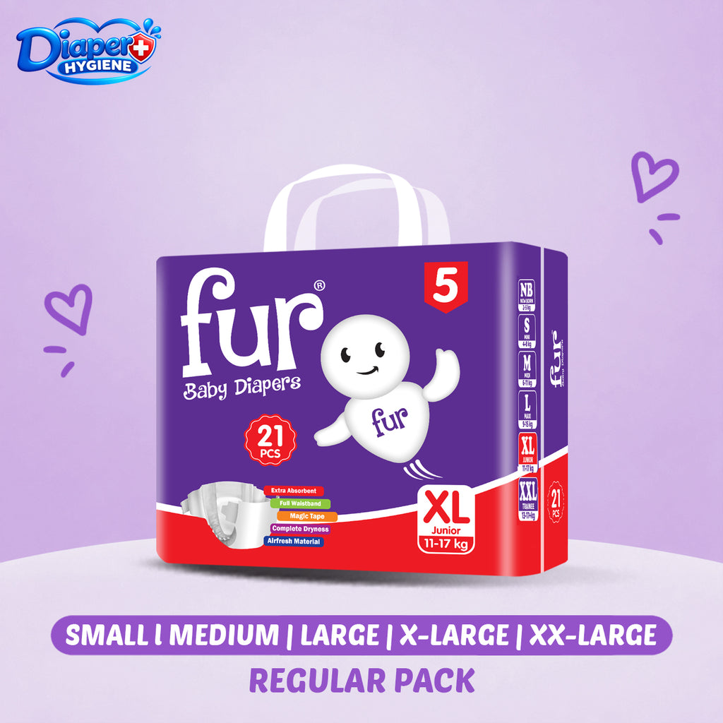 Fur Regular Baby Diaper | Soft & Comfortable Baby Care