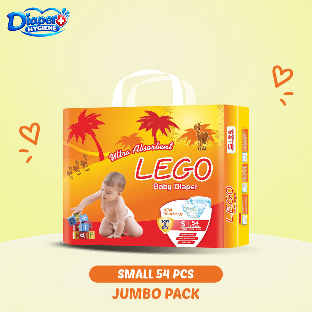 Lego Jumbo Baby Diaper | Soft & Comfortable Baby Care