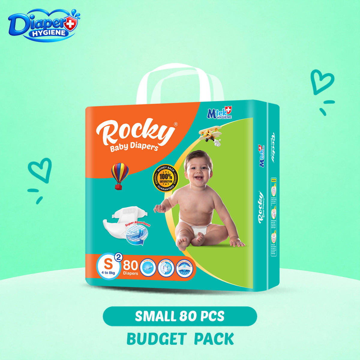 Rocky Budget Baby Diaper | Affordable Baby Diapers