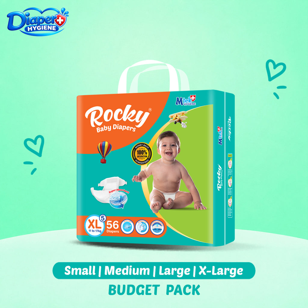 Rocky Budget Baby Diaper | Affordable Baby Diapers